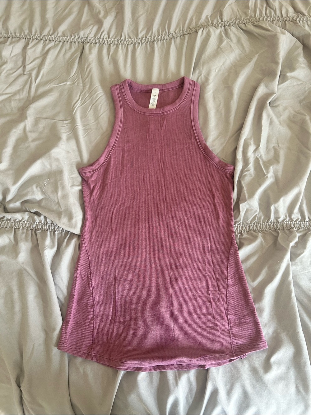 lululemon athletica Ribbed Tank Top in Mauve